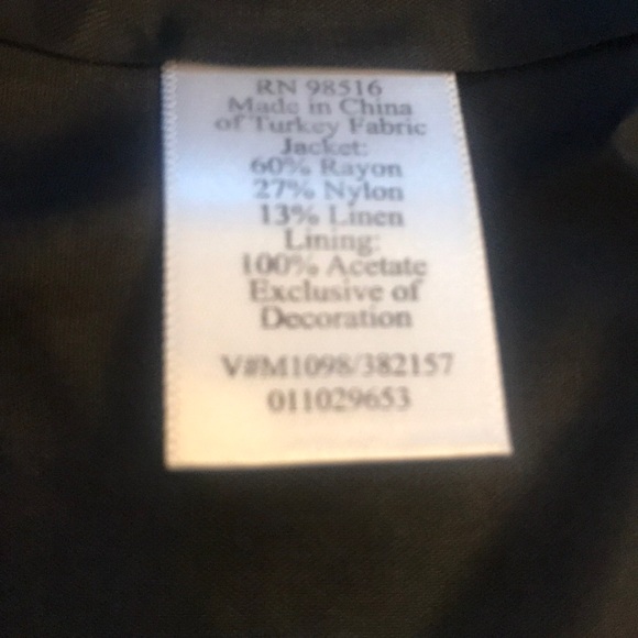 Coldwater Creek Floral Print Cardigan Jacket - Picture 6 of 6